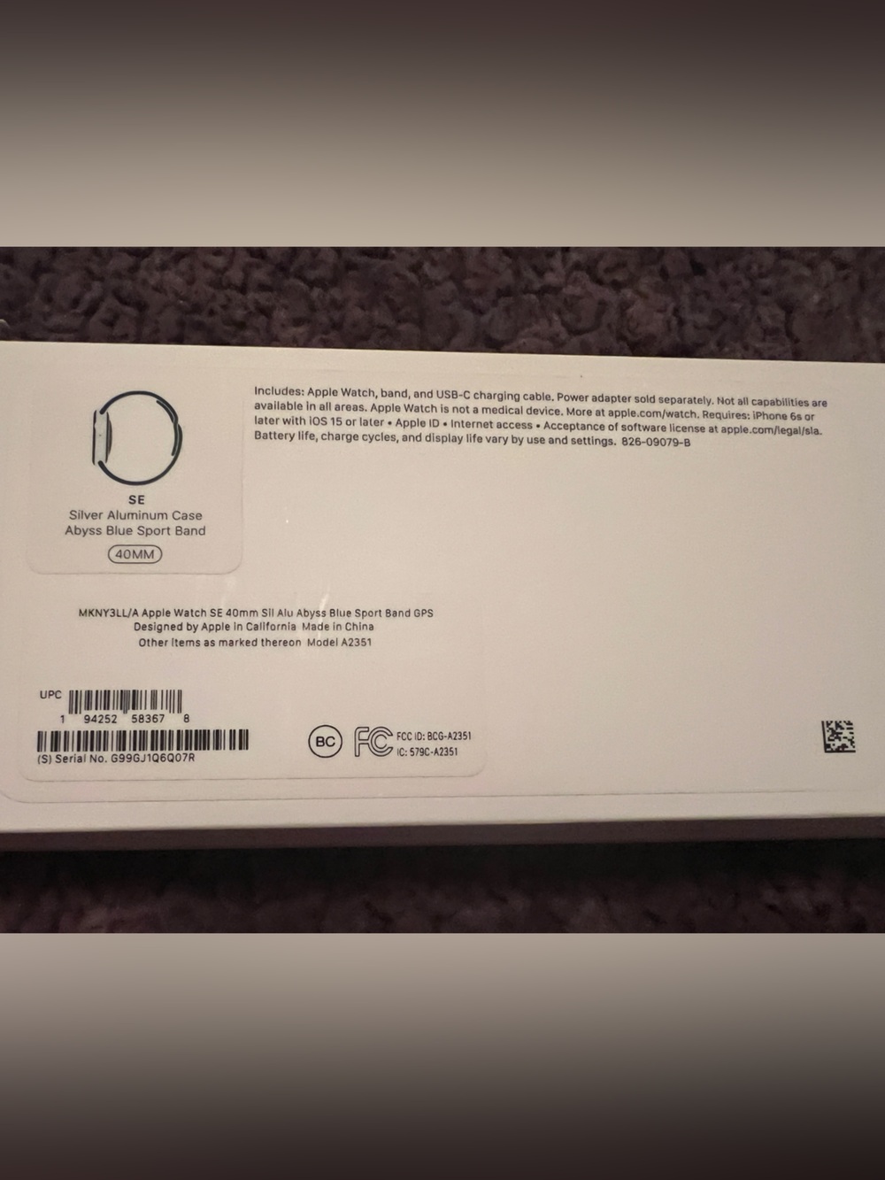 Apple Watch (100% Battery Heath) SE 40mm - Picture 3 of 12